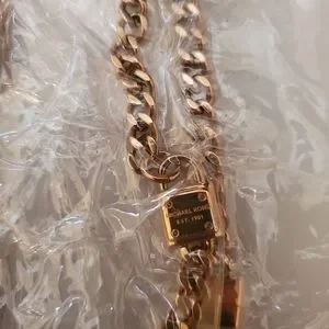 Michael Kors Jewelry Michael Kors Padlock Necklace 45 Poshmark
